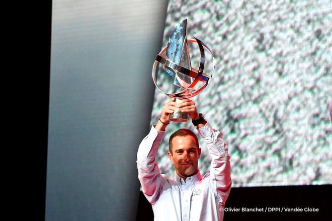 The heroes celebrated together for one last time in les Sables d'Olonne - Vendée Globe ©  Olivier Blanchet / DPPI / Vendee Globe http://www.vendeeglobe.org/